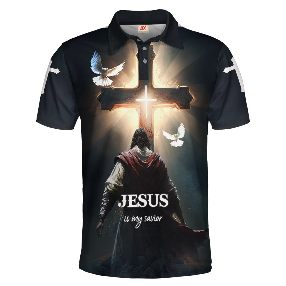 Jesus Is My Savior Polo Shirt For Men