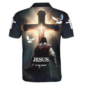 Jesus Is My Savior Polo Shirt For Men