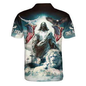 One Nation Under God Polo For Men