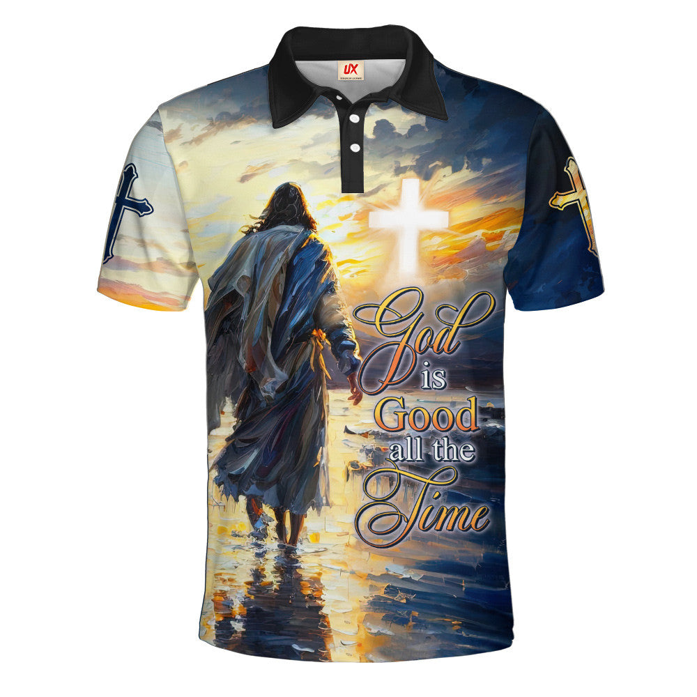 God Is Good All The Time - Men Polo Shirt