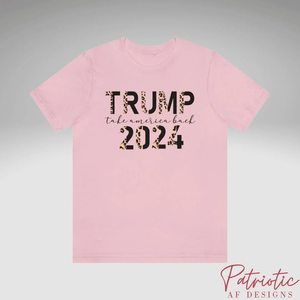 Leopard Trump 2024 Shirt, Republican Shirt, Trump Shirt, Conservative Shirt