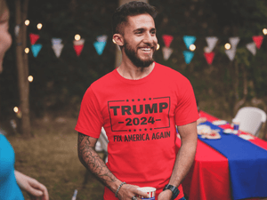 Trump 2024 Shirts Fix America Again MAGA Trump 2024 T shirt Funny Trump Shirts