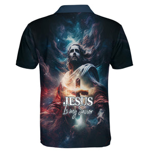 Jesus Is My Savior Universe Polo Shirt For Men