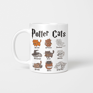 Adorable Harry Potter Cats Ceramic Mug