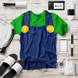 Luigi T-Shirt 3D For Men & Women