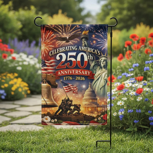 Celebrating America's 250th Anniversary - Patriotic Flag - Gift For Family