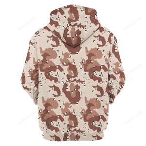 Desert Battle Dress Uniform US Chocolate Chip Hoodie Sweatshirt Sweatpants