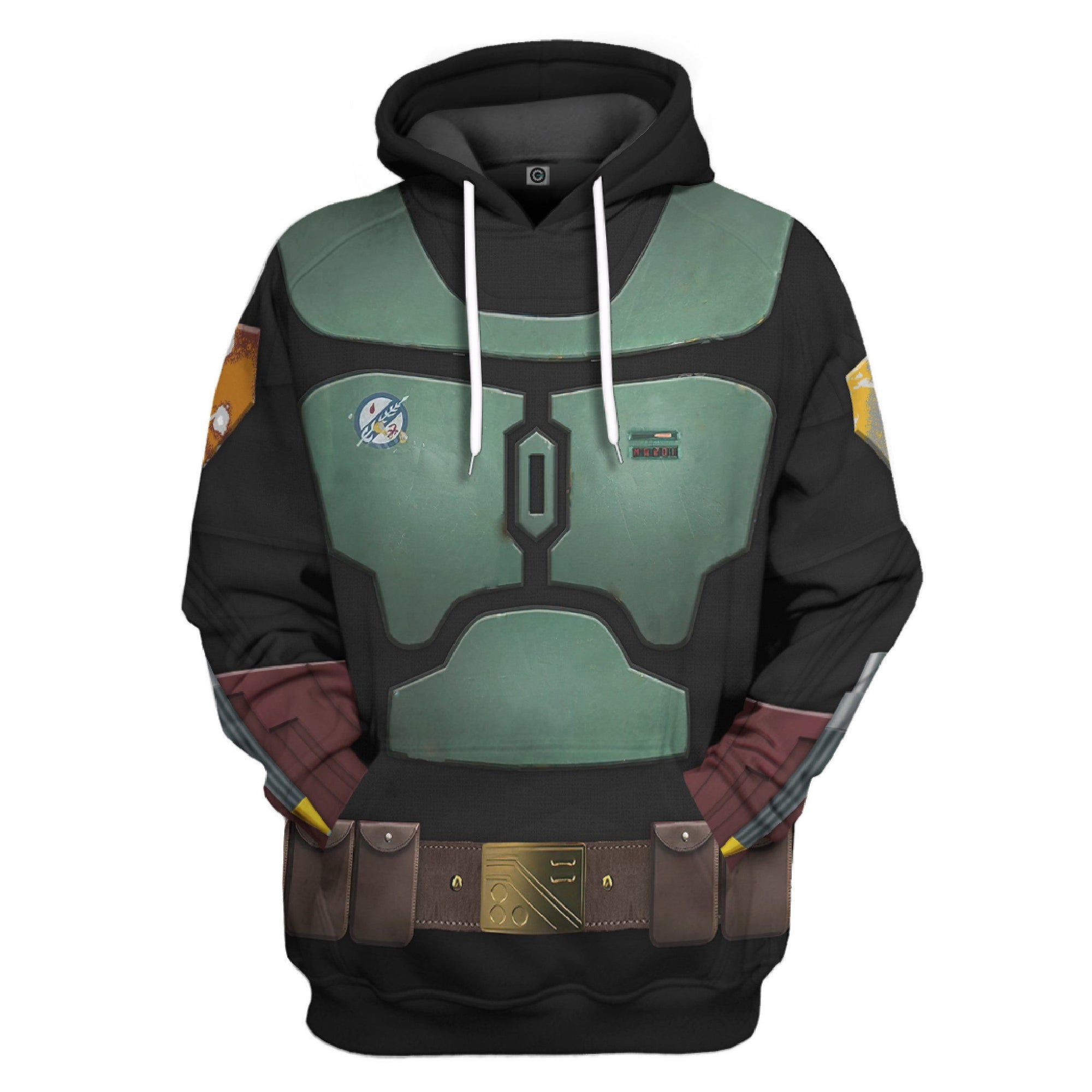 Star Wars Boba Fett In The Black Mando Season 2 Hoodie