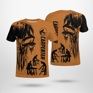 Veteran Carpenter 3D T-Shirt