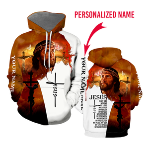 Personalized Jesus Is My King Hoodie For Men & Women