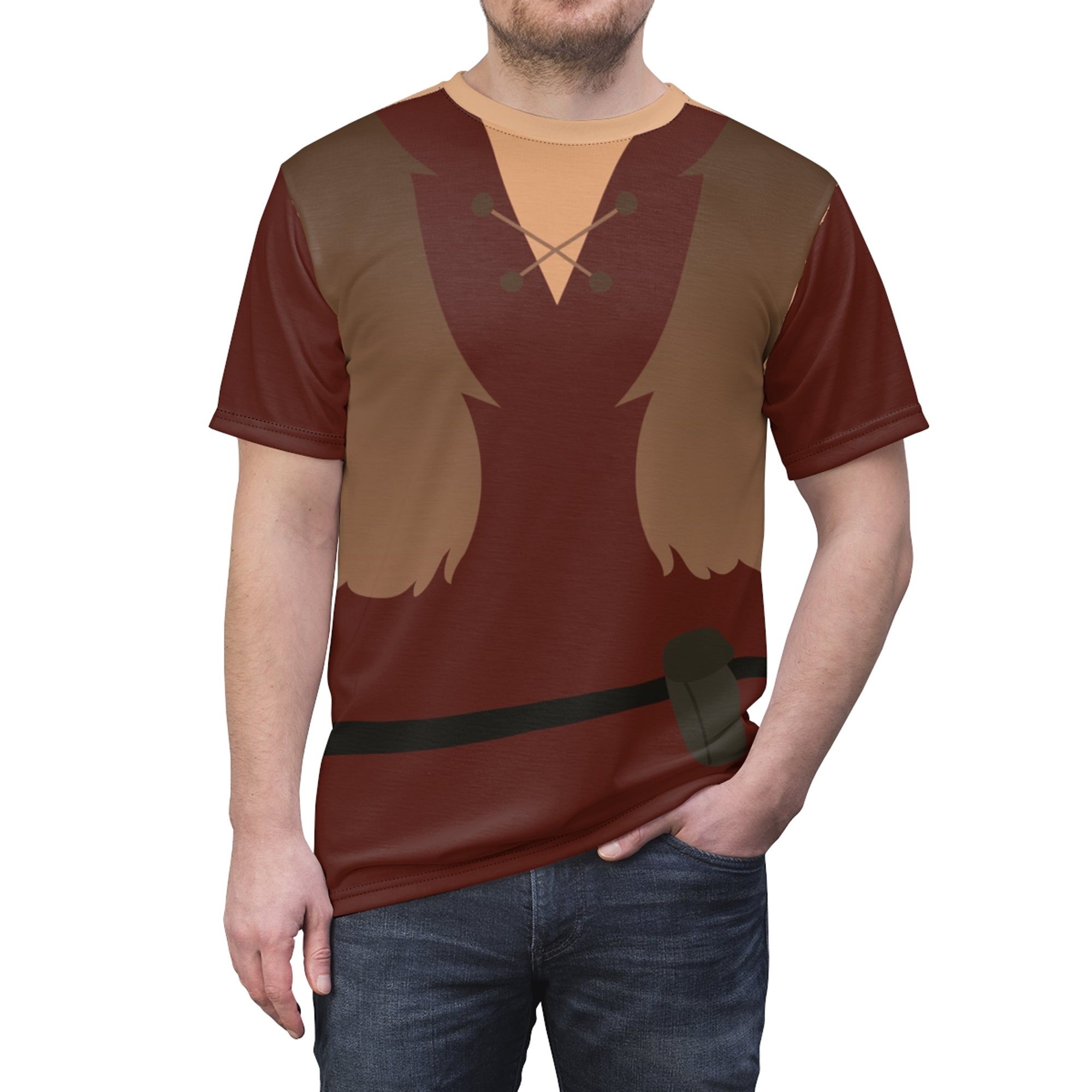 Quirin Tangled The Series Costume T-shirt For Men