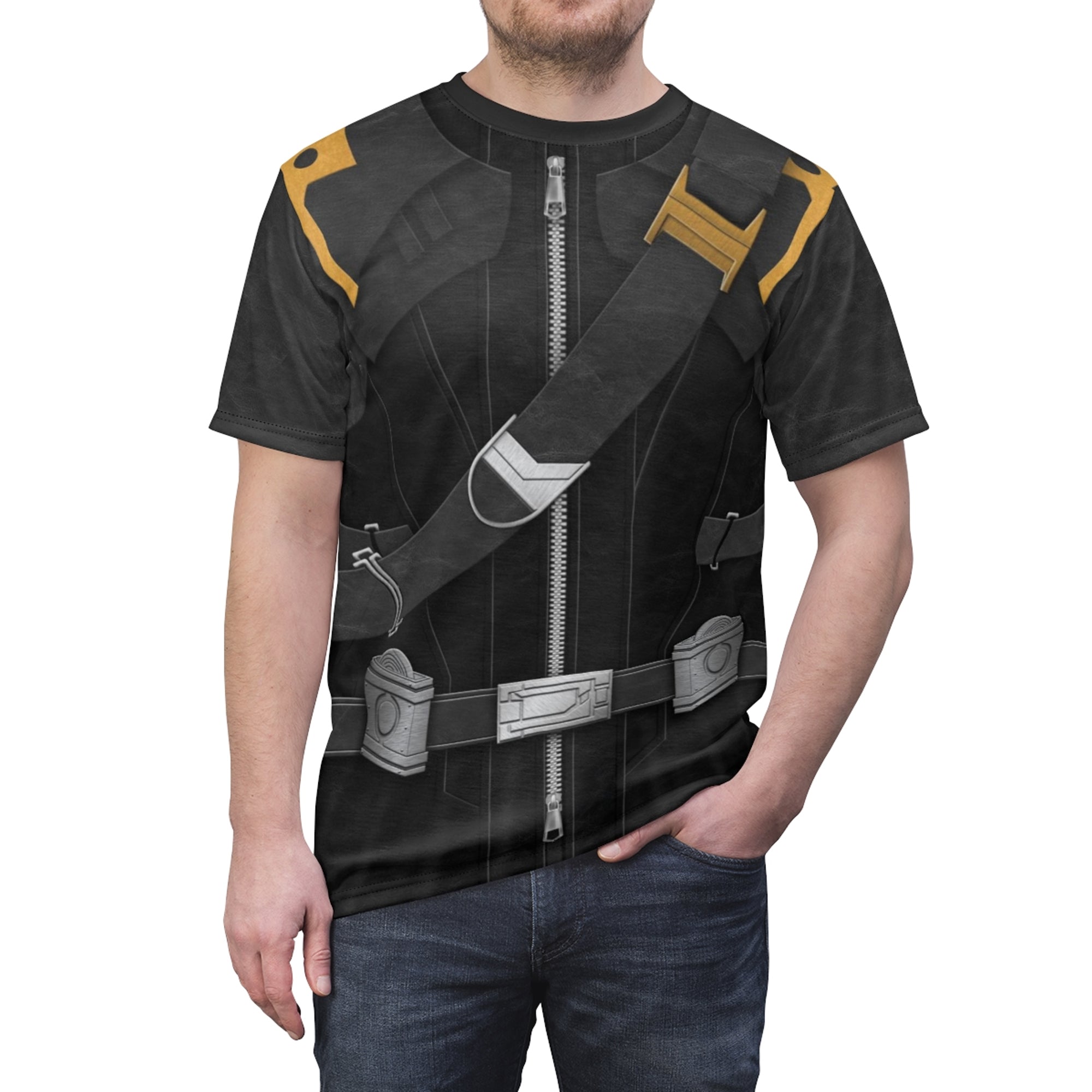 Ronin Disney Plus Hawkeye Series Cosplay Costume T-Shirt For Men