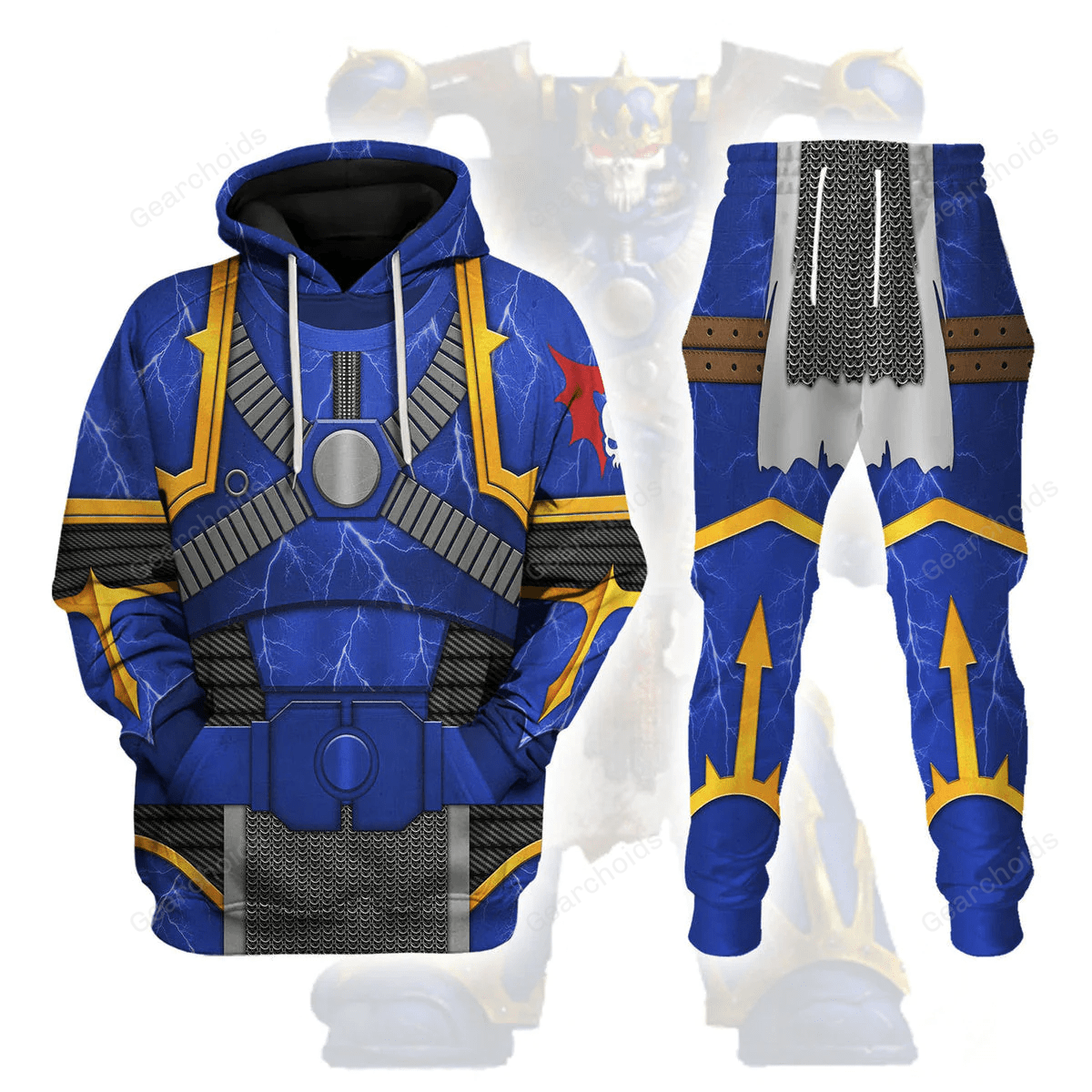 Night Lords Legion Colour Scheme - Costume Cosplay Hoodie Sweatshirt Sweatpants WHHS10