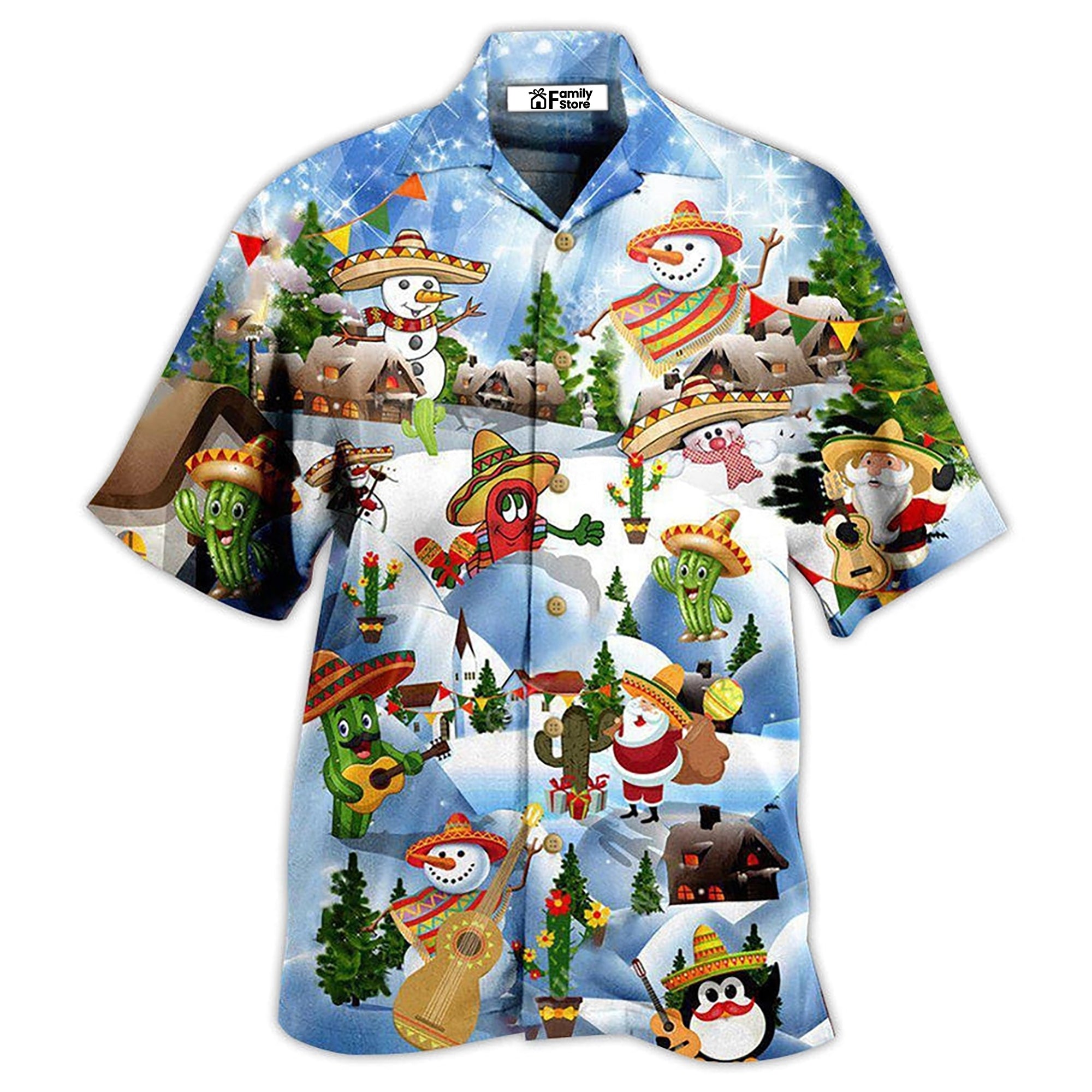 Mexican Say Merry Christmas - Hawaiian Shirt