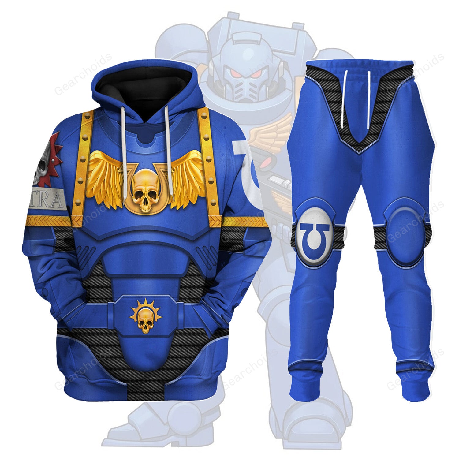 Space Marines Video Games V2 - Costume Cosplay Hoodie Sweatshirt Sweatpants WHHS193