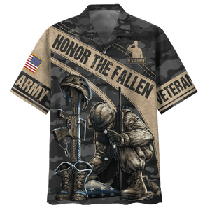 US.Army Honor The Fallen Hawaiian Shirt