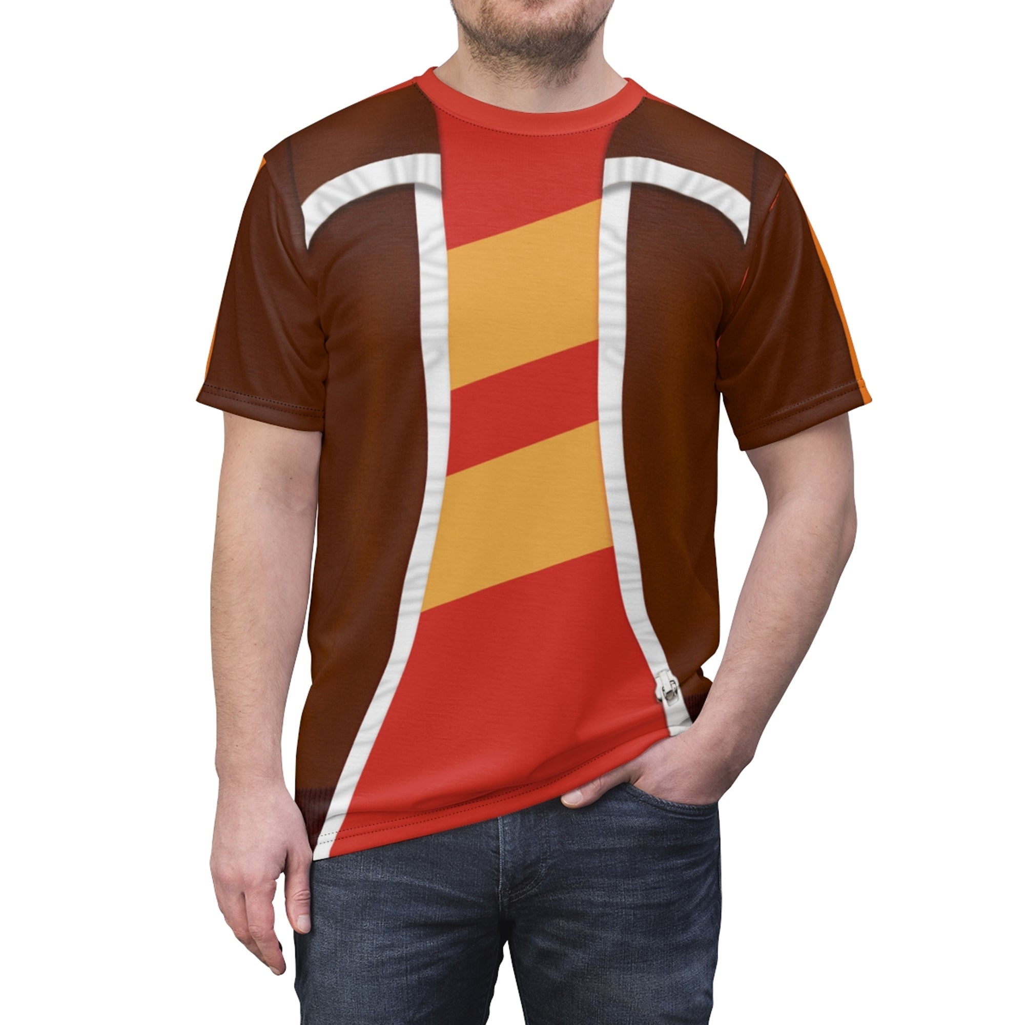 Rancis Fluggerbutter Wreck It Ralph Costume T-Shirt For Men