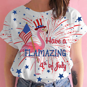 Veterans Have A Flamazing 4th of July 3D T-shirt