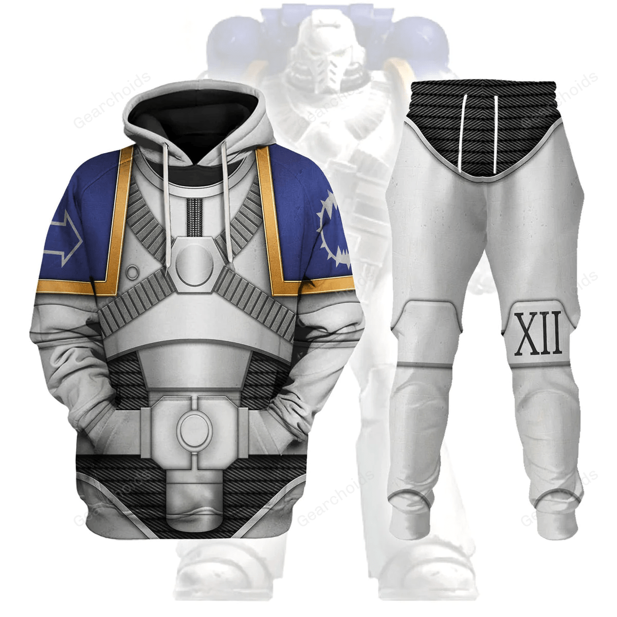 World Eaters Legion Colour Scheme - Costume Cosplay Hoodie Sweatshirt Sweatpants