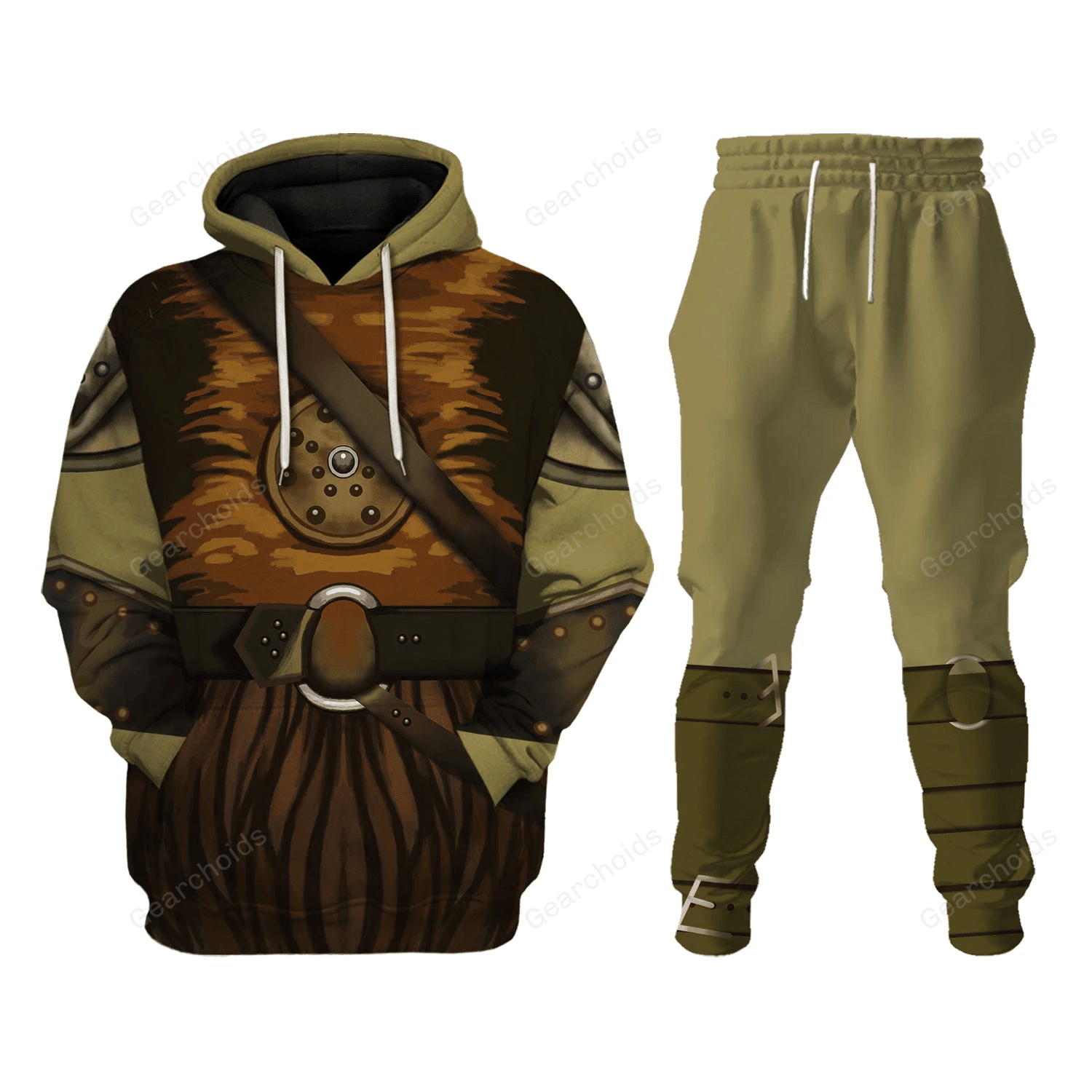 Star Wars Gamorean Costume Hoodie Sweatshirt Sweatpants SWHS07