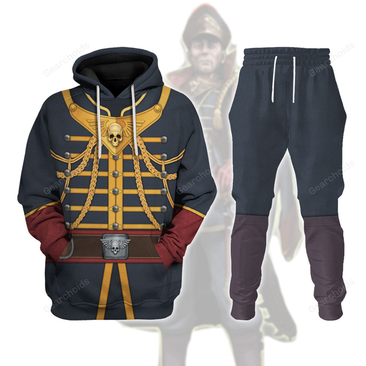 Warhammer Ciaphas Cain - Costume Cosplay Hoodie Sweatshirt Sweatpants