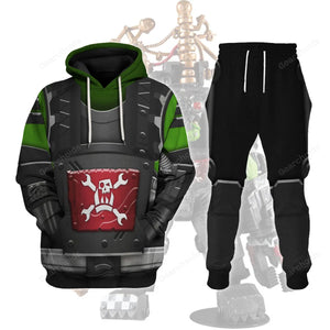 Warhammer Ork Big Mek Mega Action - Costume Cosplay Hoodie Sweatshirt Sweatpants