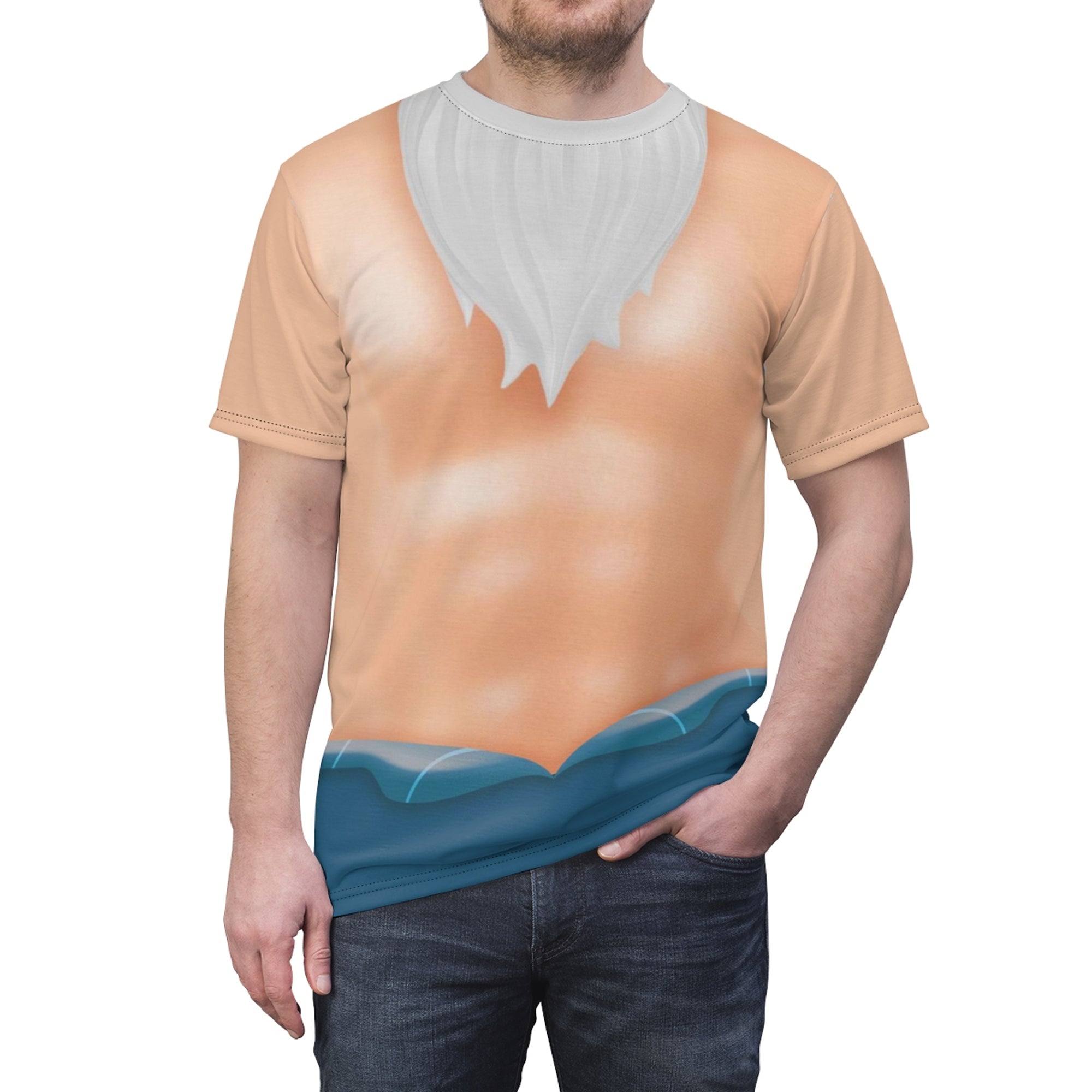 King Triton Little Mermaid Costume T-Shirt