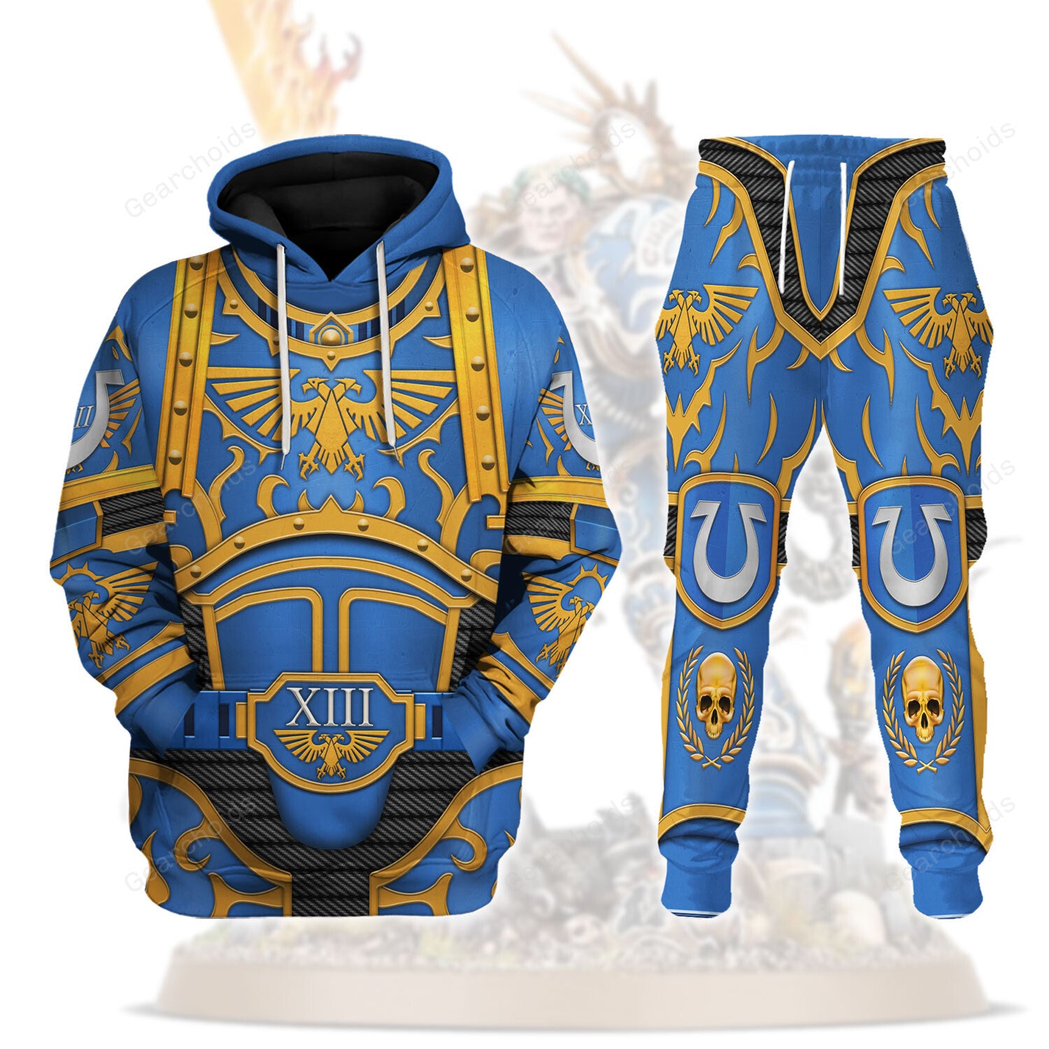 Warhammer Roboute Guilliman - Costume Cosplay Hoodie Sweatshirt Sweatpants
