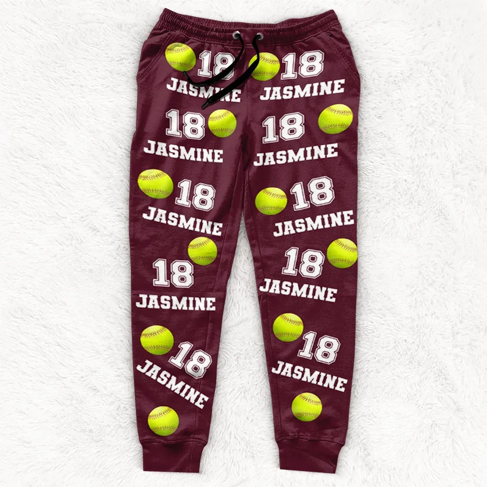 More Than Just A Gam - Personalized Pajama Pants - Gift For Baseball Lovers, Sport Lovers, Sport Players - NA94