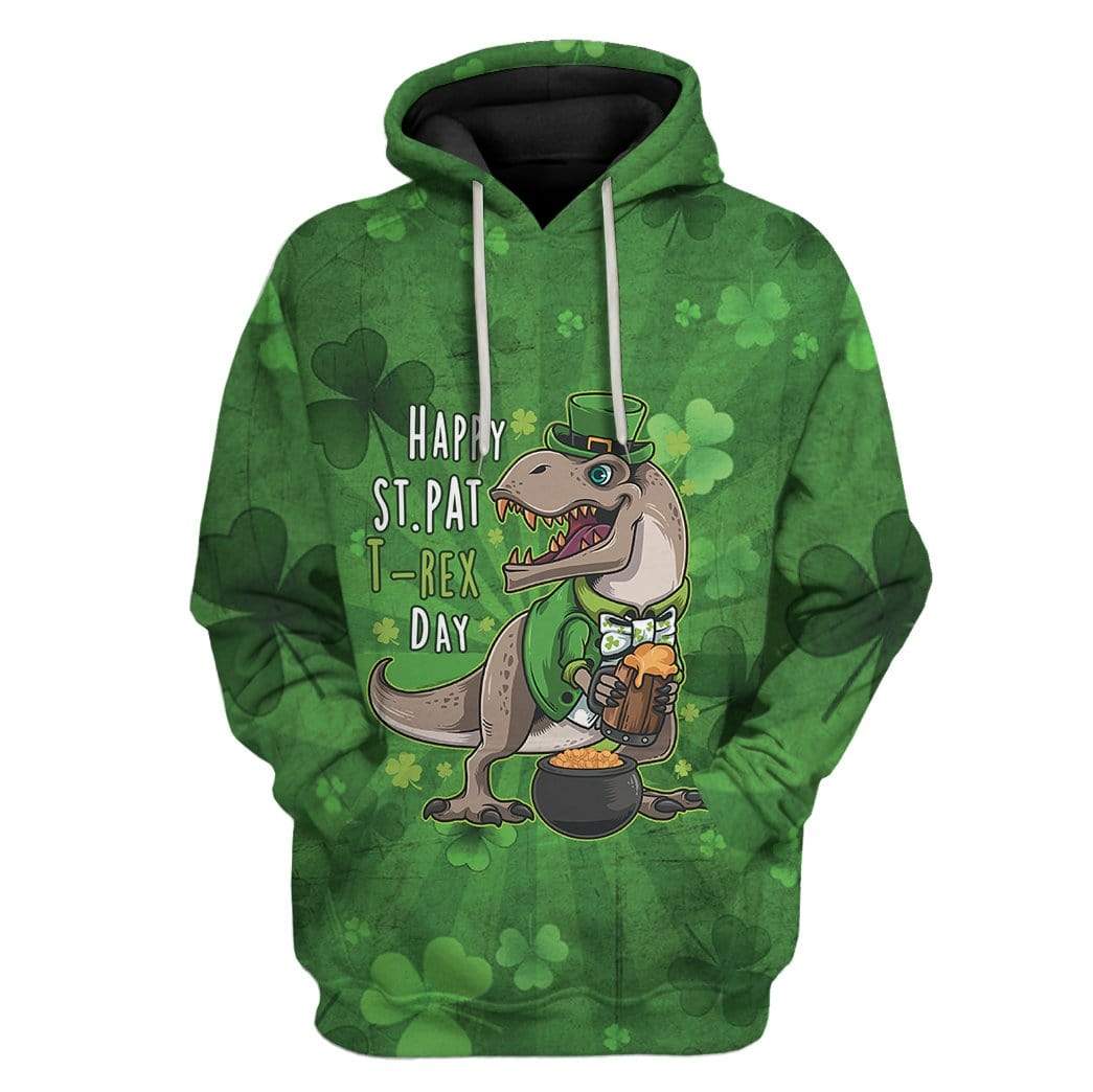 Happy St Pattrex Day Hoodie For Men & Women