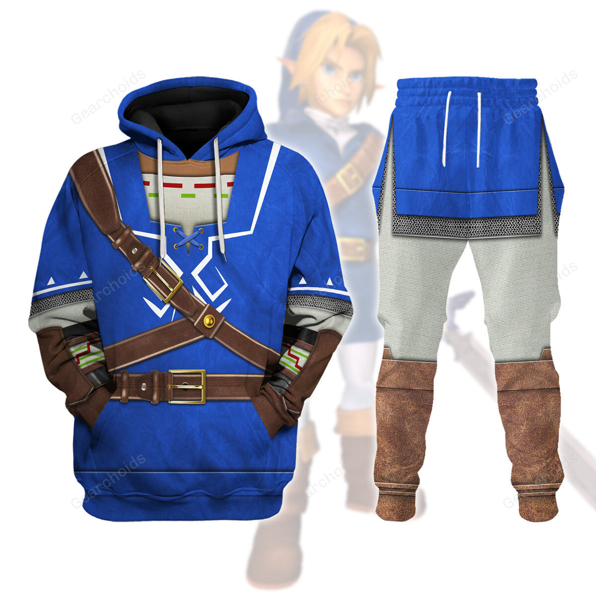 Link Zora Tunic Attire Hoodie Sweatshirt Sweatpants