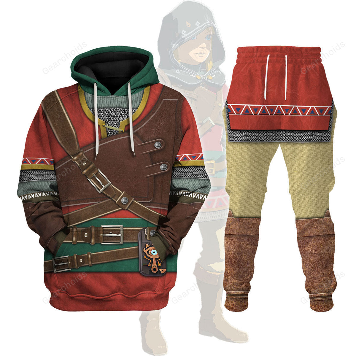 Hylian Armor Hoodie Sweatshirt Sweatpants