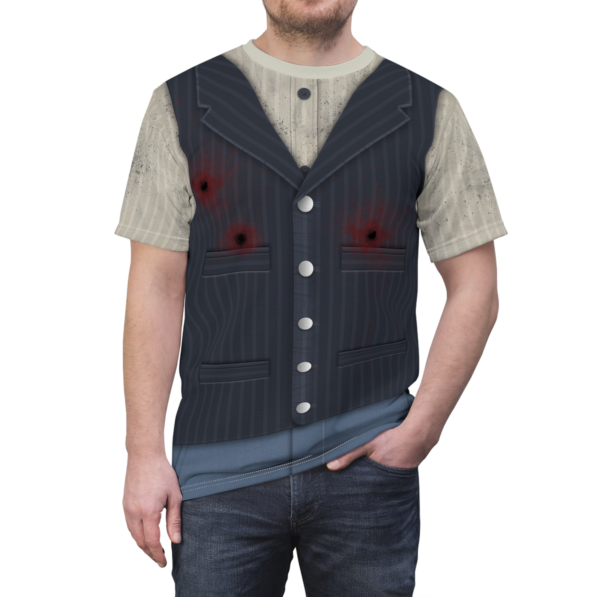 Cadaver Dans Waistcoat Haunted Mansion Costume T-Shirt