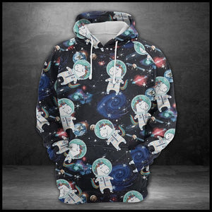 Unicorn Astronaut Hoodie For Men And Women