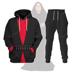 Star Wars Palpatine Costume Hoodie Sweatshirt Sweatpants Tshirt Hawaiian shirt SWHS62