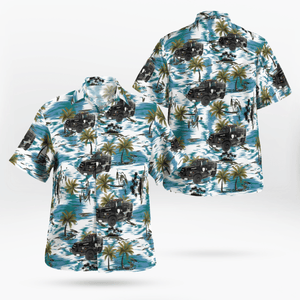 Houston Police Department New Bear Swat Vehicle Hawaiian Shirt