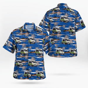 Metropolitan Police Service Public Order Vehicle Hawaiian Shirt