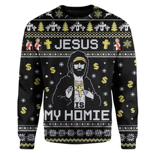 Jesus Custom Cosplay Ugly Sweatshirt - Best Gift For Christmas