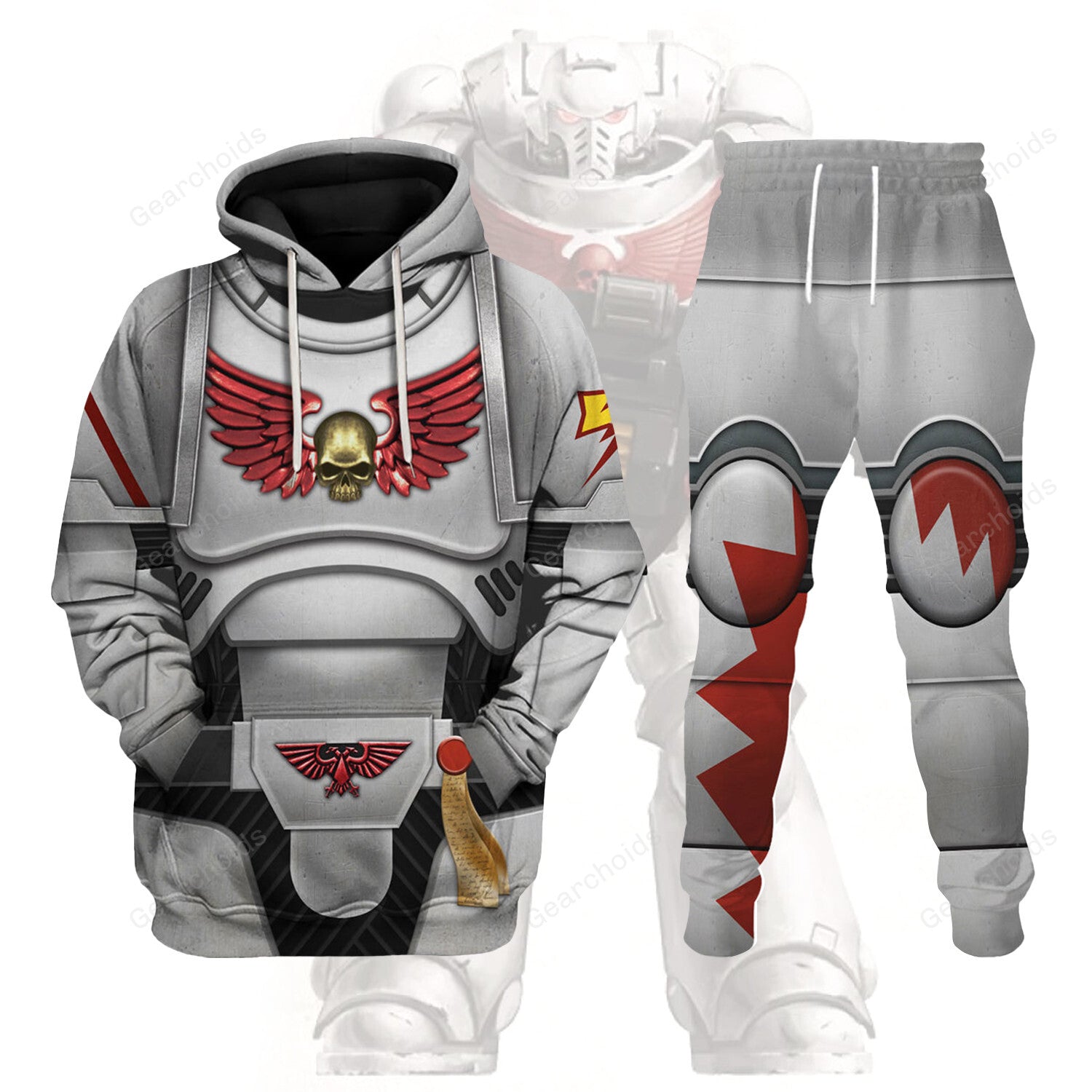 Space Marines White Scars - Costume Cosplay Hoodie Sweatshirt Sweatpants WHHS28