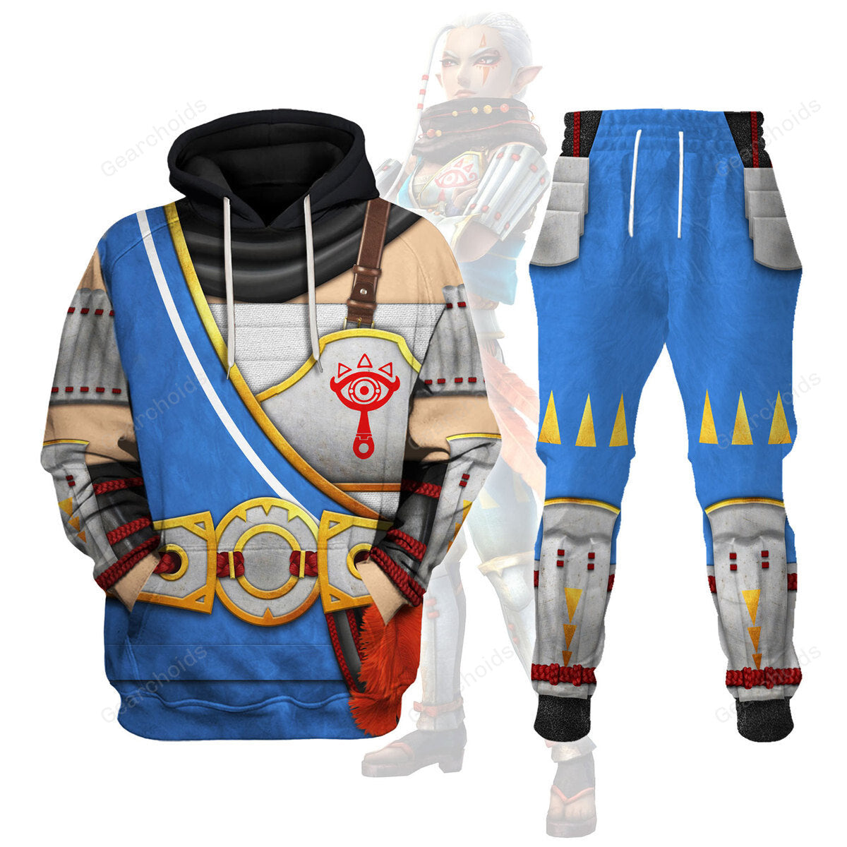 Impa Attire Cosplay Hoodie Sweatshirt Sweatpants ZDHS44