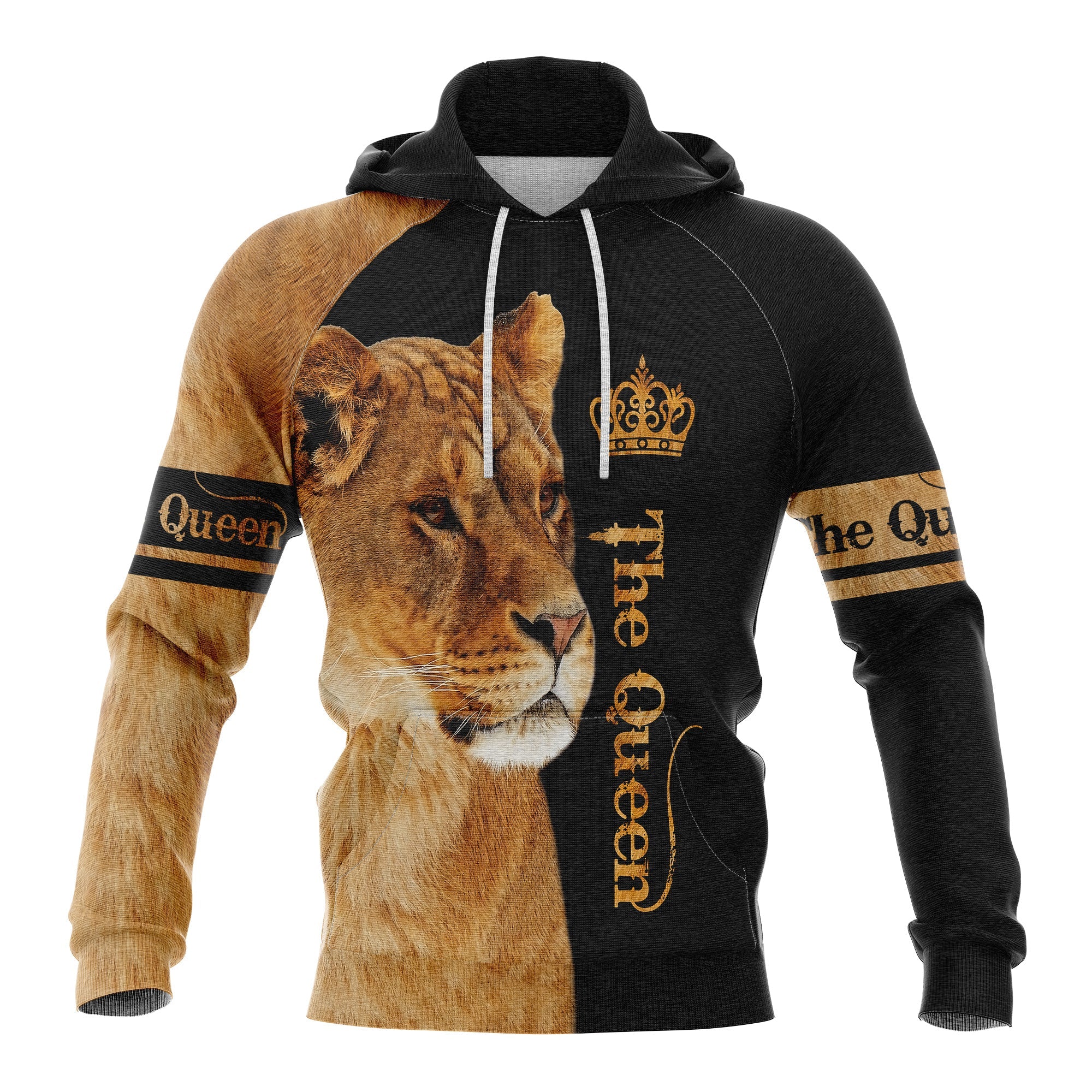 Lion Queen Hoodie For Men And Women