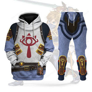 Sheik Attire Cosplay Hoodie Sweatshirt Sweatpants ZDHS11