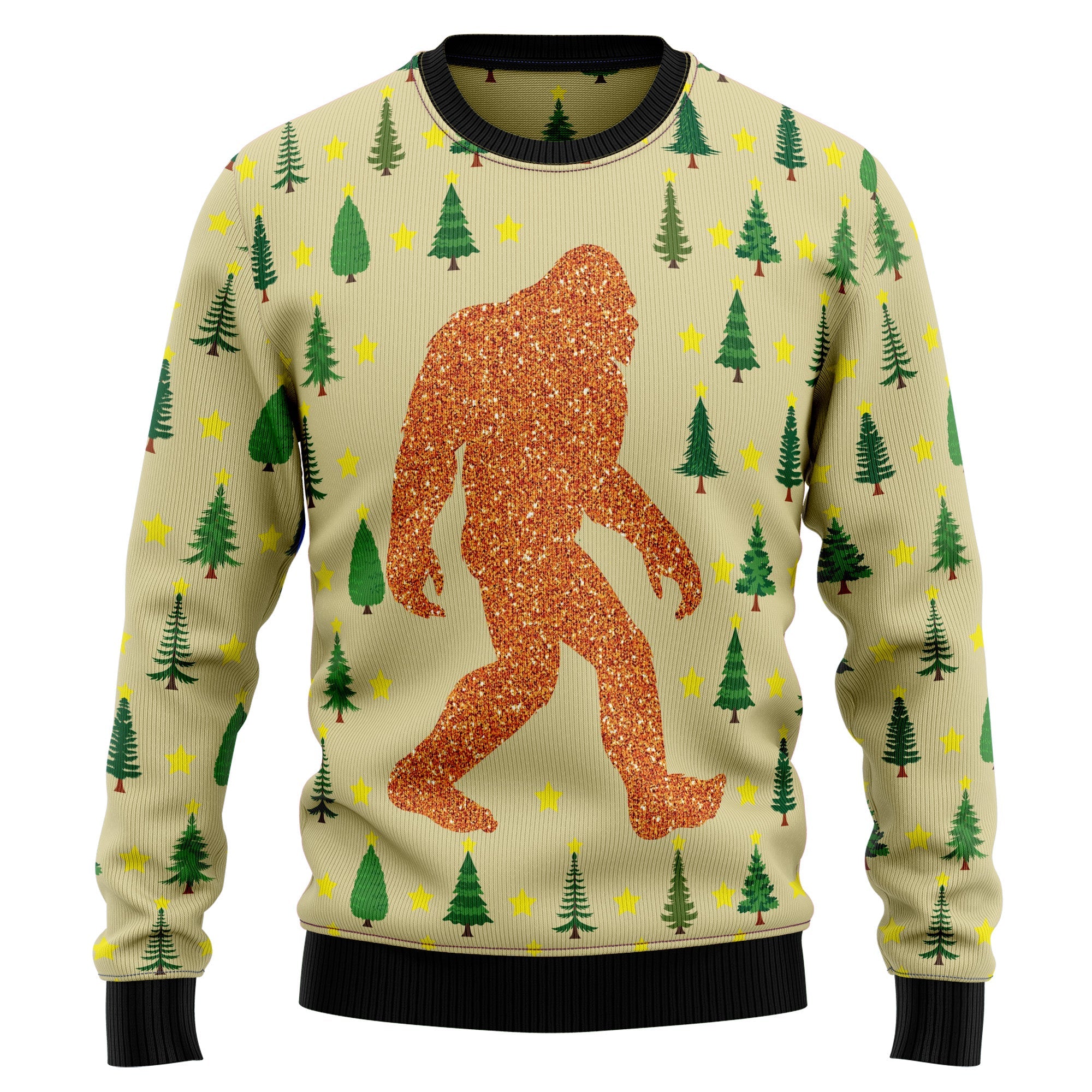 Bigfoot Sasquatch Ugly Christmas Sweater For Men And Women