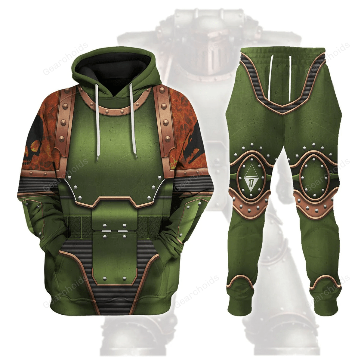 Salamanders In Mark III Power Armor - Costume Cosplay Hoodie Sweatshirt Sweatpants WHHS171