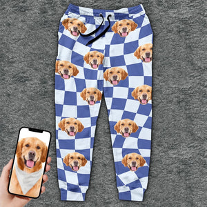 Custom Photo Christmas Is Better With A Wet Nose And A Wagging Tail - Personalized Pajama Pants - Gift For Pet Lovers NA94