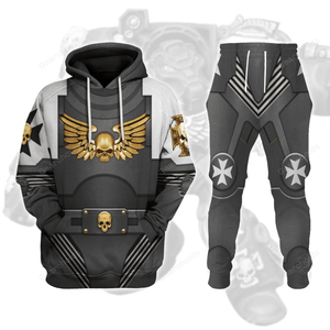 Terminator Armor Black Templars - Costume Cosplay Hoodie Sweatshirt Sweatpants WHHS136