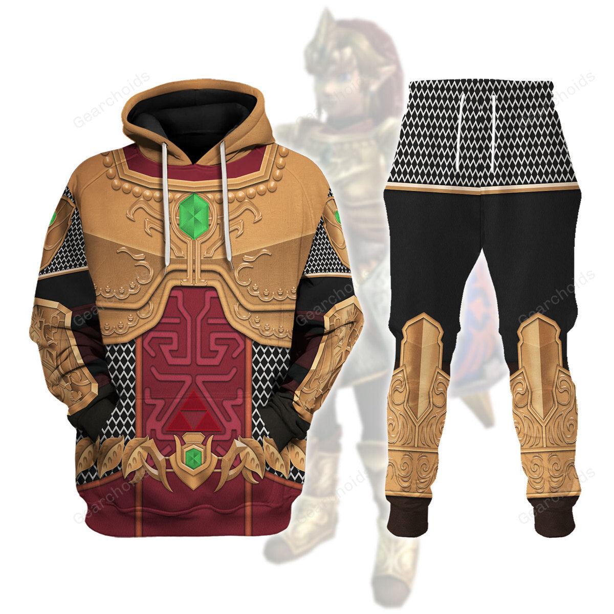 Magic Armor - Twilight Princess Link Attire Hoodie Sweatshirt Sweatpants