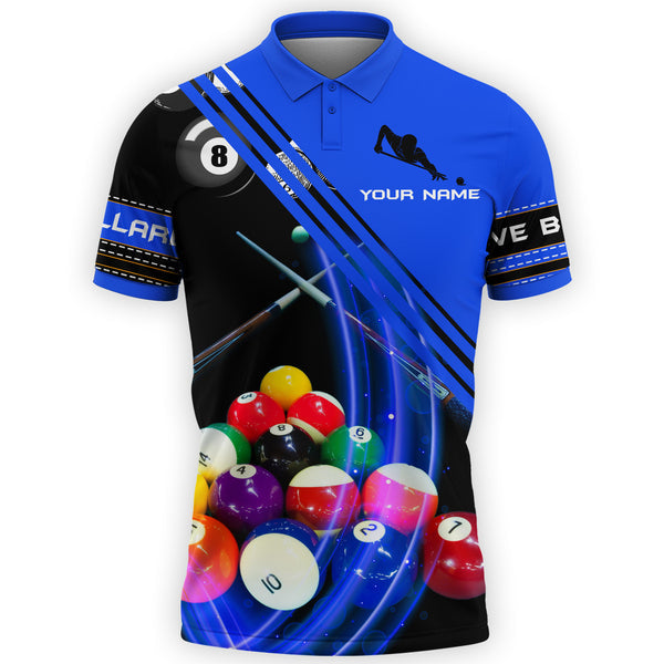 Personalized Billiard 3D All Over Printed Colorful Polo Shirt