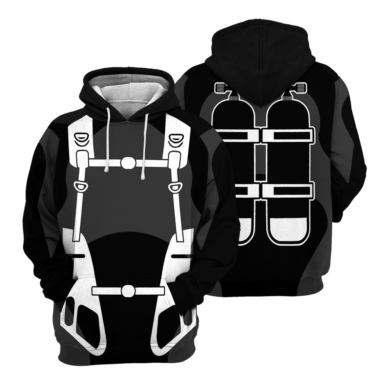 Scuba Diving Hoodie For Men & Women