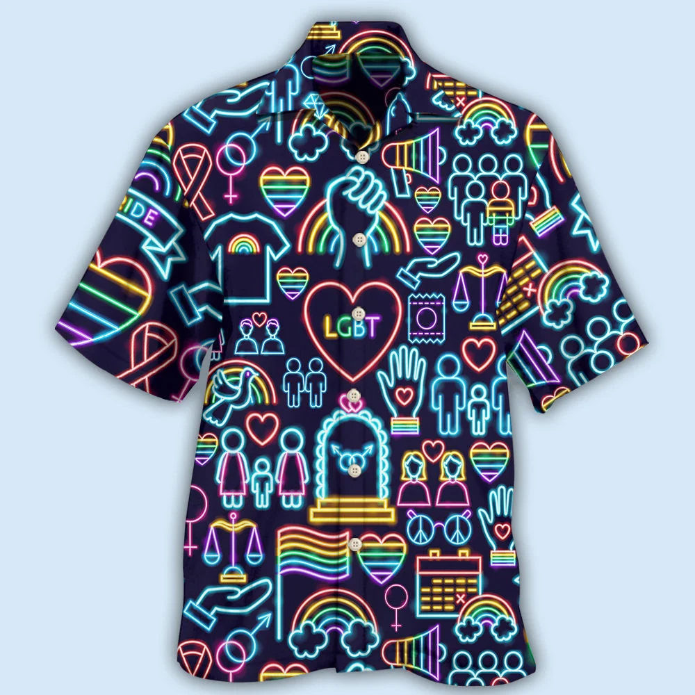 LGBT Pride Hawaiian Shirt